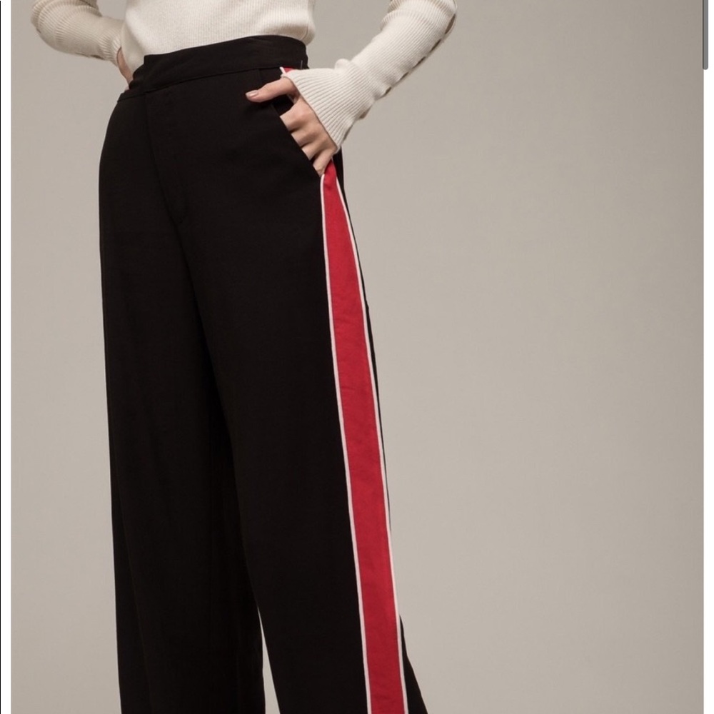Moon River Racer Stripe Pant - Picture 2 of 5